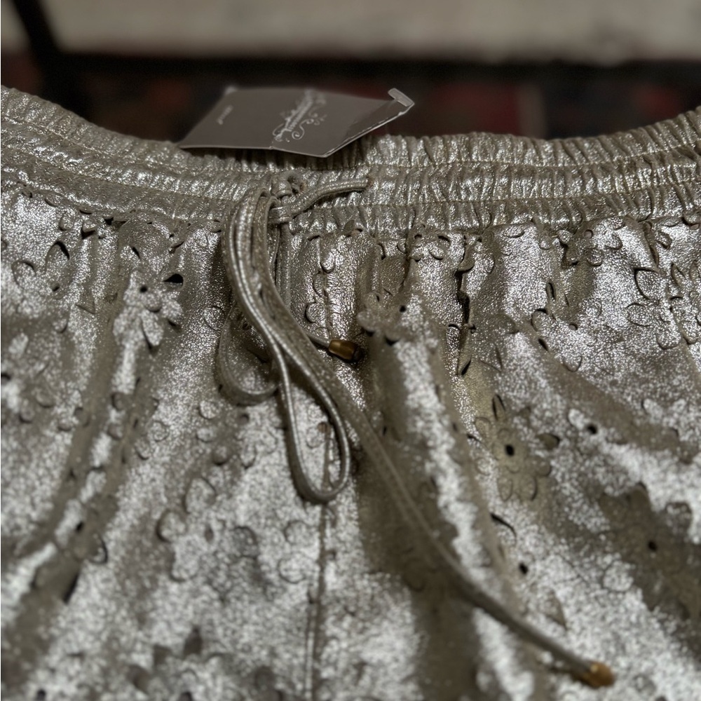 Anthropologie Leifsdottir Sliced Silverfield Skirt ✨ - Picture 6 of 10
